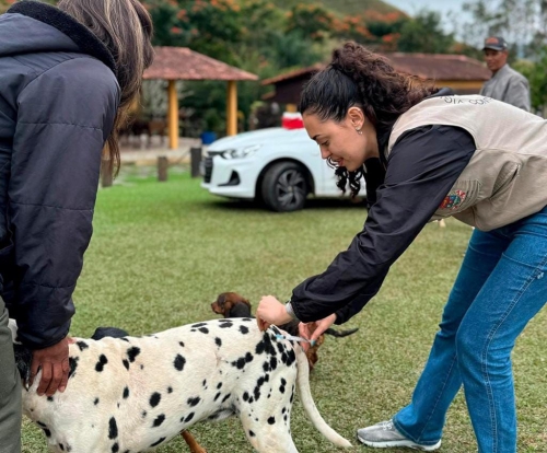Barra do Piraí imuniza mais de 1200 animais no distrito de Vargem Alegre na campanha de vacinação antirrábica